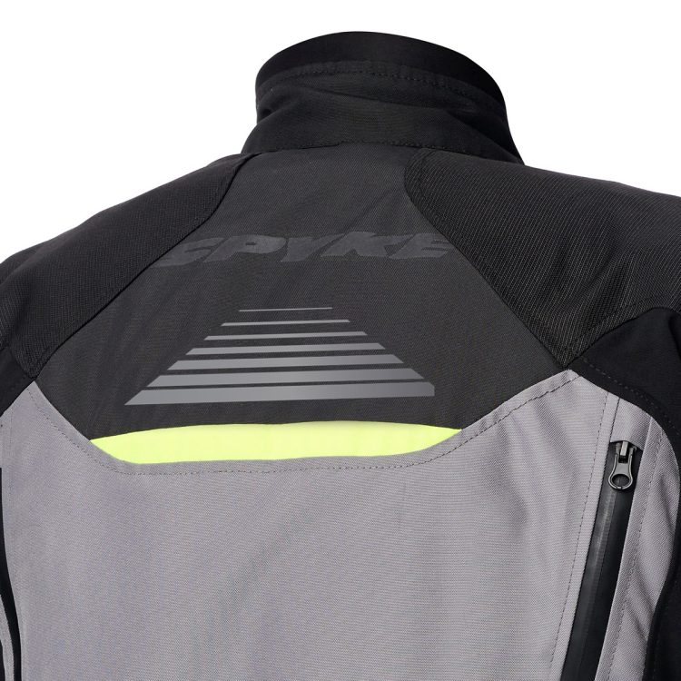 Bunda SPYKE EQUATOR DRY TECNO barva antracit/reflexní/šedá/žlutá - Obrázek 7