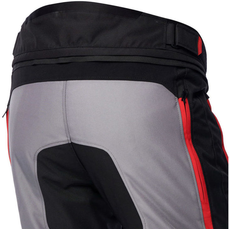 Kalhoty SPYKE MERIDIAN DRY TECNO textilní, barva black/light grey/red - Obrázek 3