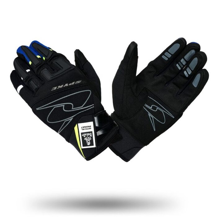 Rukavice textilní enduro, NAMIB GLV Dakar collection, barva černá/modrá