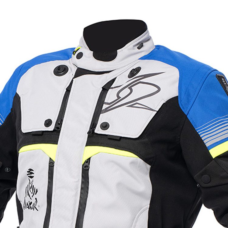 Bunda SPYKE EQUATOR DRY TECNO - DAKAR collection, barva blue/fluorescent/grey/yellow - Obrázek 3