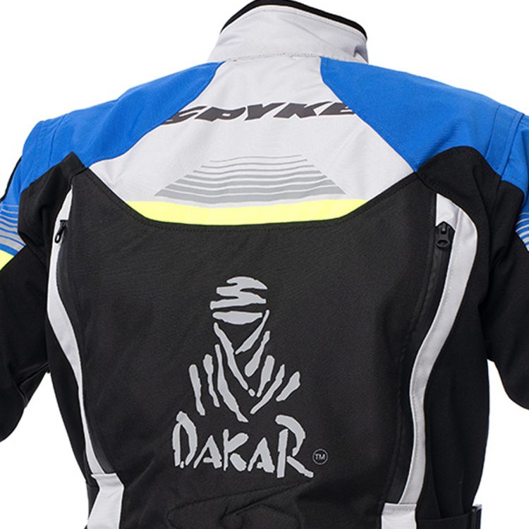 Bunda SPYKE EQUATOR DRY TECNO - DAKAR collection, barva blue/fluorescent/grey/yellow - Obrázek 7