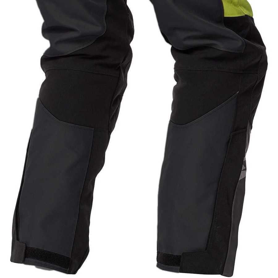 Kalhoty SPYKE MERIDIAN DRY TECNO textilní, barva anthracite/černá/reflexní/žlutá - Obrázek 6