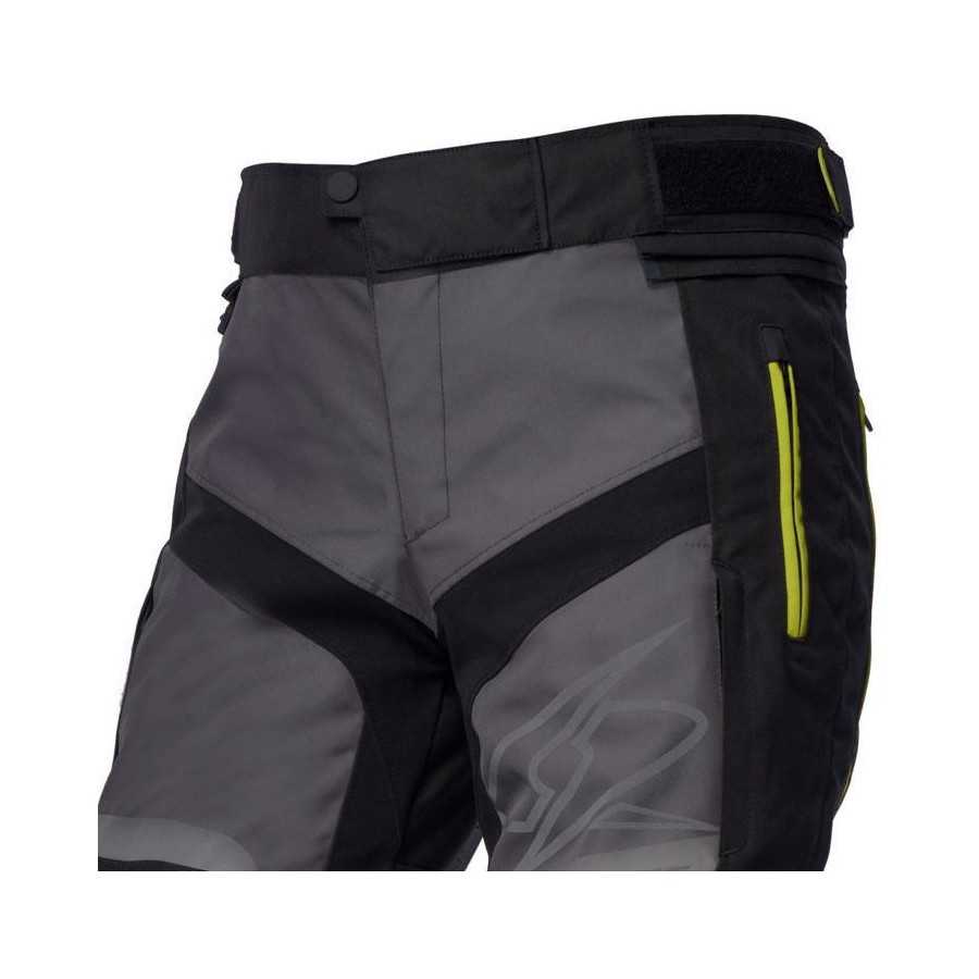 Kalhoty SPYKE MERIDIAN DRY TECNO textilní, barva anthracite/černá/reflexní/žlutá - Obrázek 3