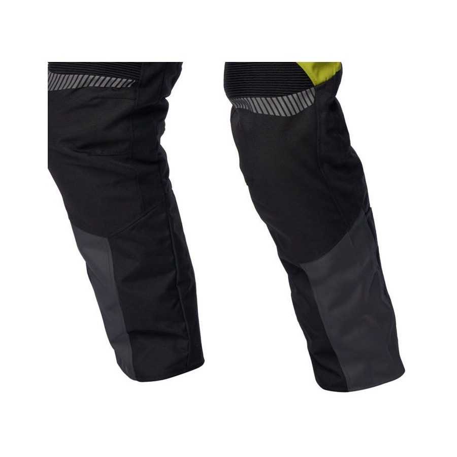 Kalhoty SPYKE MERIDIAN DRY TECNO textilní, barva anthracite/černá/reflexní/žlutá - Obrázek 5